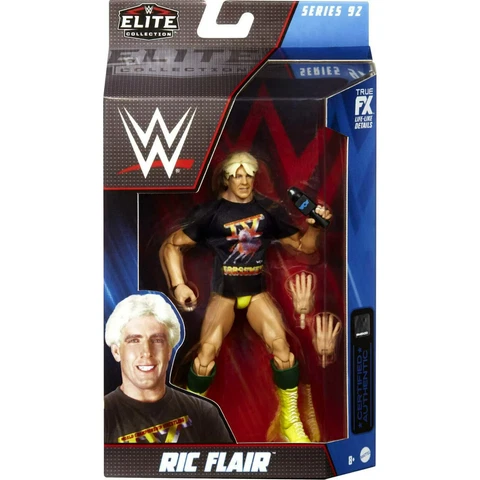 WWE Ric Flair Elite Collection Action Figure with Themed Accessories Cover