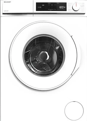 Sharp Lavatrice 7 Kg D 50 cm 1200 giri Partenza Ritardata Bianco ES-NFA7121WD - Immagine 1 di 3