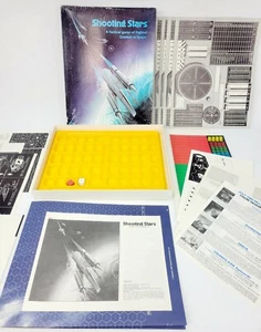Yaquinto 1980: Shooting Stars - Game of Fighter Combat in Space (UNPUNCHED) - Bild 1 von 9