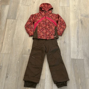 Obermeyer Girls Junior Ski Jacket and Pant Set (10) - Picture 1 of 8