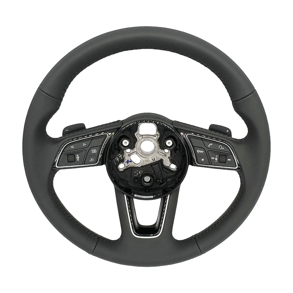 Original Audi A3 Q2 Multifunktionslenkrad Leder Schaltwippe 8V0419091CH INU NEU - Bild 1 von 4