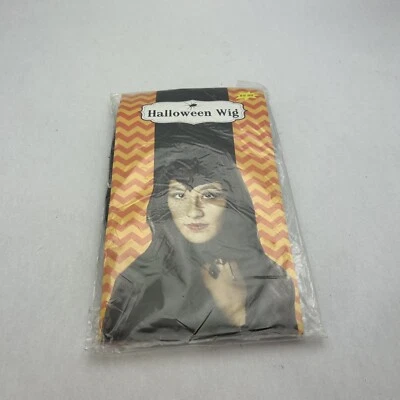 Woman's Vampiress Wig Halloween Costume Cosplay Vampire Gothic Black Long - Image 1 of 4