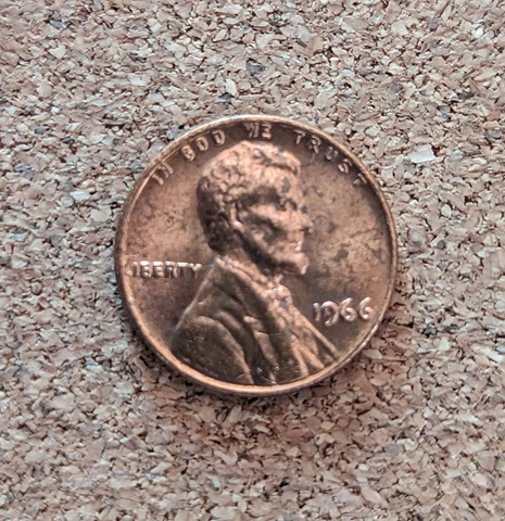 1966 Lincoln Cent DDO Error FS-101 Cover