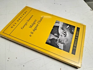 GLI ADELPHI # 411-GEORGES SIMENON- MAIGRET E IL SIGNOR CHARLES-NUOVO BLISTERATO - Picture 1 of 2