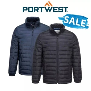 SALE Portwest Lightweight Soft Comfortable Insulated Pockets Baffle Jacket S543 - Picture 1 of 9