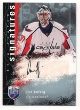 Olaf Kolzig 07-08 Upper Deck Be A Player Signatures Autograph Signature