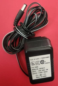 13000 Model D9100-01 120V 5W/ 7.5V DC 100mA Power Supply Adapter - Picture 1 of 1