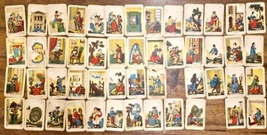 Sibilla Italiana carte tarocchi 1860 ca - Picture 1 of 8