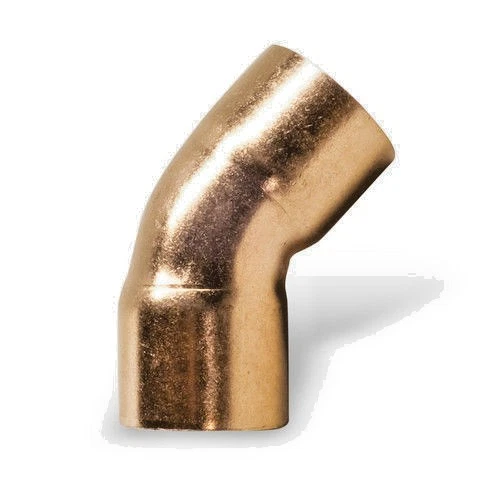 MUELLER Copper Fitting 45 Degree For 7/8" O.D. Tubing One Refrigeration Grade, WP6-12