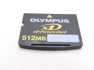 OLYMPUS 512MB XD SCHEDA DI MEMORIA TIPO FUJI FINEPIX/OLYMPUS FOTOCAMERE 512MB FUJIFILM - Foto 1 di 2