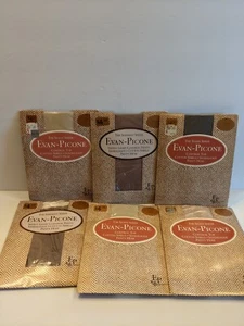 Evan -Picone Lot Of 6 Size L Sheer & Silkee Sheer New - Picture 1 of 13