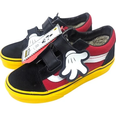 Vans x Disney RARE Mickey Mouse Hug Old School Sneakers NEW Little Kids 12 - Imagem 1 de 4