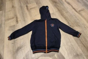  ★ Hoodie Pullover ★ Dunkelblau ★ Gr. 104 - Bild 1 von 7