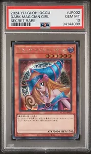 Dark Magician Girl PSA 10 QCCU-JP002 Secret Rare Chronicle Unity Japanese Yugioh - Bild 1 von 2