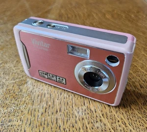 Vivitar Digital Camera ViviCam 4090 4.1MP Pink Edition Tested & Working boxed - Picture 1 of 12