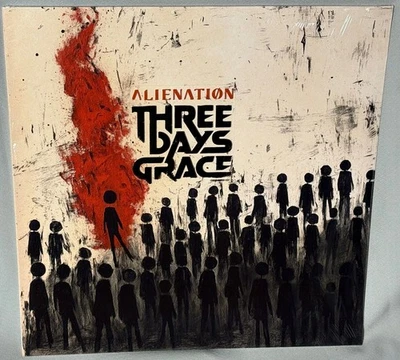 LP THREE DAYS GRACE Alienation (BLACK VINYL, 2025) NEW MINT SEALED - Image 1 of 2