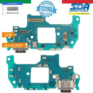 FLAT DOCK RICARICA CONNETTORE MICROFONO PER SAMSUNG GALAXY A55 5G A556 A556B OEM - Imagen 1 de 4