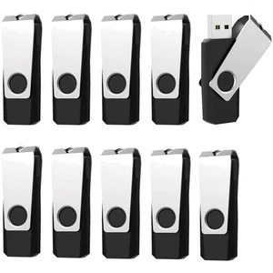 USB Stick 16GB, 10er Pack, USB 2.0, Daten Speicher, tragbarer Flash Laufwerk - Bild 1 von 2