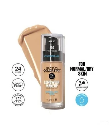 REVLON Colorstay Longwear Foundation FRESH BEIGE with Hyaluronic Acid SPF20  - Image 1 of 4