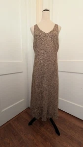 Vintage Studio I Seide Racerback Midikleid 90er Jahre Y2K-Gr. 12 - Bild 1 von 14