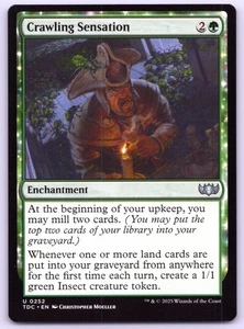 Crawling Sensation - Commander: Tarkir: Dragonstorm - MTG - Near Mint - Picture 1 of 1