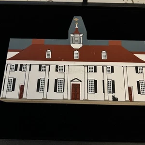 Scaffale in legno Cat's Meow Mount Vernon Virginia George Washington 1991 firmato - Foto 1 di 6