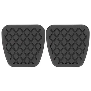 2x Brake Clutch Pedal Pad Rubber Cover For Honda Civic Accord 62*60*9.5mm Black - Picture 1 of 7