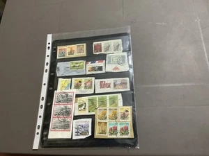 South Africa used stamps on paper lot - Imagen 1 de 1