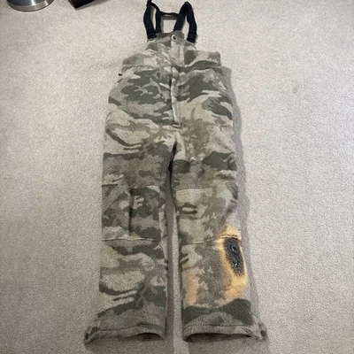 Baberos Camuflados Cabela's Stand Hunter Extreme Wooltimate Aislados Cortavientos XL Foto 1 de 4