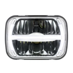 5" x 7" LED Rectangular Light with LED Light Bar - Picture 1 of 7