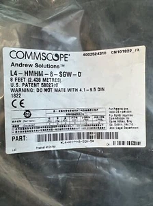 Commscope L4-HMHM-8-SGW-D Andrew Solutions 8 Fuß Sureflex Jumper - Bild 1 von 6