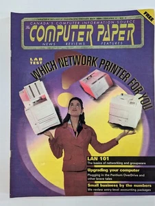 Vintage Magazine Computer Paper Computer Info Resource May 1996 - Picture 1 of 6