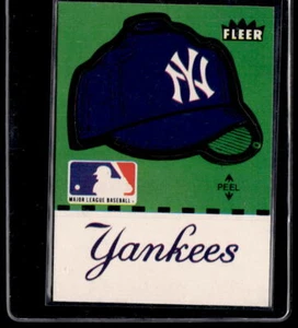 1980 Fleer Laughlin World Series Team Logo Sticker Whitey Ford - Picture 1 of 2