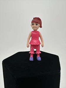 Mini pink doll ponytail girl toy figure 2.5 In…55 - Picture 1 of 8