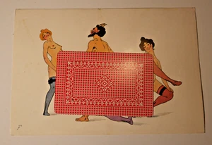 Vintage Erotik Postkarte Museum für Erotik Kunst - Bild 1 von 4