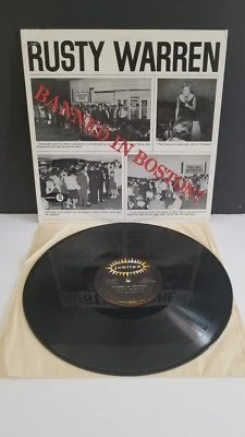 RUSTY WARREN "BANNED IN BOSTON"  LP #JGM-2049 ADULT COMEDY ORIGINAL EXCELLENT  Foto 1 de 2