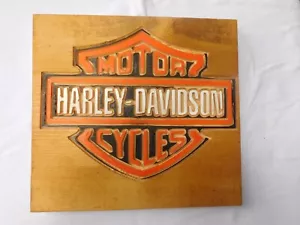 Harley Davidson Motorradschild - Bild 1 von 2