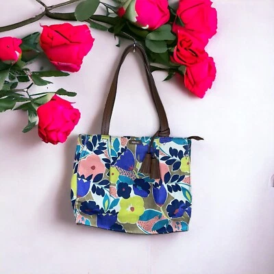 Relic You Are My Sunshine Bolso de Hombro Cartera Divertidos Colores Floral Bronceado Borla Foto 1 de 4