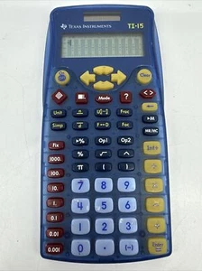 Texas Instruments TI-15 Scientific Calculator Q446 - Picture 1 of 4
