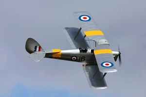 Giant 1/3 Scale deHavilland DH.82a Tiger Moth Biplane Plans &Instructions 117ws - Picture 1 of 2