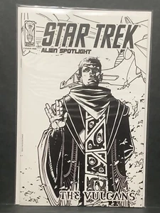 Star Trek Alien Spotlight: Die Vulkanier - #1 - Skizzenvariante - IDW - 2007 - SEHR GUTER/NM - Bild 1 von 1
