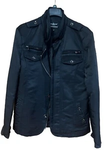 Barabas Men’s Black Jacket Size Small For Men With Zipper Stylish - Picture 1 of 6