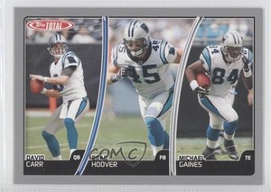 2007 Topps Total Silver David Carr Brad Hoover Michael Gaines #367