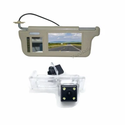 Sun Visor Rear View Monitor Reverse Camera for Renault Fluence Dacia Duster - Image 1 of 4