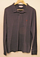 Penguin by Munsing Wear Heritage Slim Fit Polo Shirt, Large, Grey, Logo on Chest