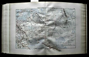 1881 Orig.Mappa Military MARGA: MAP RAILWAYS AND STRONGHOLDS.RUSSIA.#125 - Picture 1 of 1