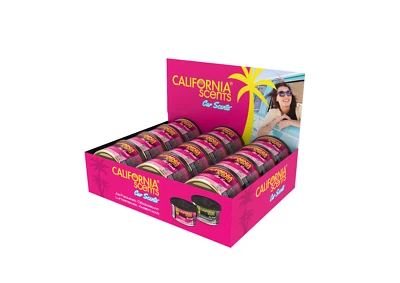 12 x California Scents Car Scents Coronado Cherry Car Home Office Air Freshener  - Image 1 of 2