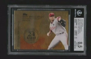 2012 TOPPS GOLDEN MOMENTS 24K KARAT EMBEDDED ROY HALLADAY SSP HAND #/5 1:167,500 - Picture 1 of 2