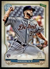 2020 Topps Gypsy Queen 37 Dario Agrazal Tigers  Rookie Card