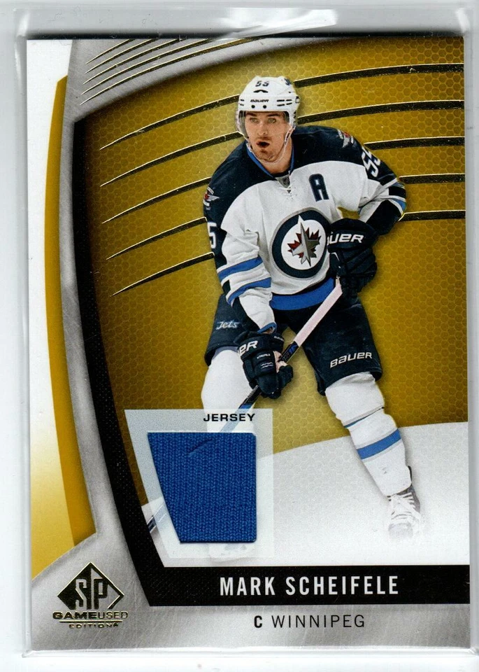 2017-18 SP Game Used Autographs Blue #73 Mark Scheifele C (ref 159234) - Image 1 of 1